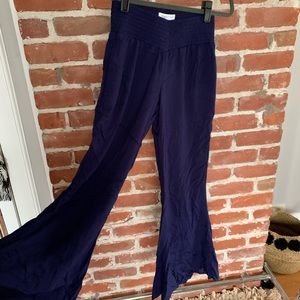 Tori Praver swimwear cover up wide leg pants 1